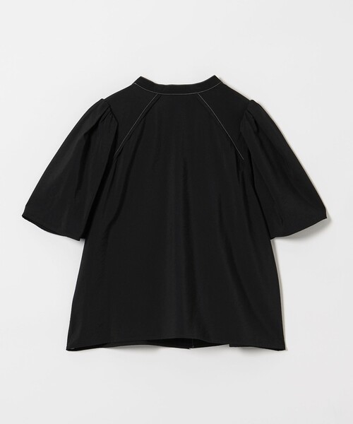 ブラウス シャツ 「EMMEL REFINES」EM ハイショクステッチ ショートスリーブ ブラウス レディース UNITED ARROWS green label relaxing｜<EMMEL REFINES>EM ハイ