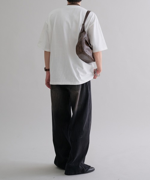epnok(エプノック)の「グラフィックルーズ半袖Tee(Tシャツ/カットソー・メンズ・ホワイト系3/ブラック系2/ホワイト系1/ホワイト系2/ブラック系1/ブラック系3・SMALL/MEDIUM/LARGE)」の14枚目の写真