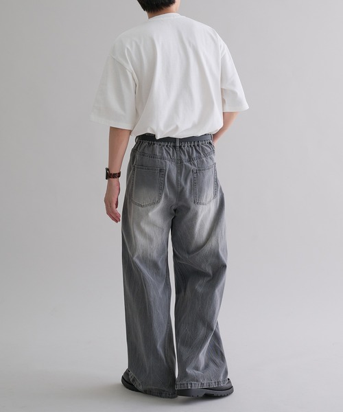 epnok(エプノック)の「グラフィックルーズ半袖Tee(Tシャツ/カットソー・メンズ・ホワイト系3/ブラック系2/ホワイト系1/ホワイト系2/ブラック系1/ブラック系3・SMALL/MEDIUM/LARGE)」の19枚目の写真