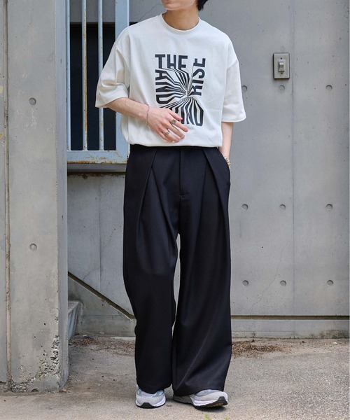 epnok(エプノック)の「グラフィックルーズ半袖Tee(Tシャツ/カットソー・メンズ・ホワイト系3/ブラック系2/ホワイト系1/ホワイト系2/ブラック系1/ブラック系3・SMALL/MEDIUM/LARGE)」の22枚目の写真