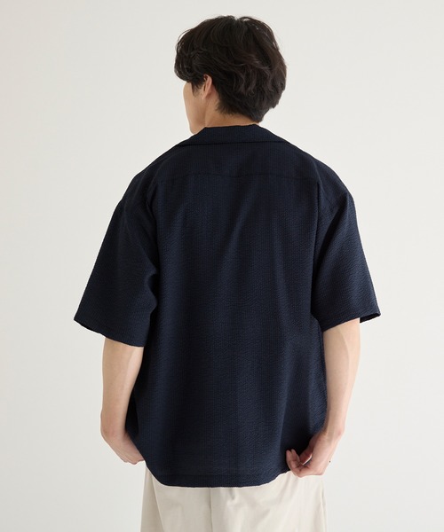 OHGA オオガ サッカーブラウス シャツ 美品 - メルカリ