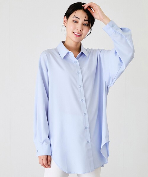 Jayro(ジャイロ)の「ラッシュガード無地シャツ(シャツ/ブラウス・レディース・ブルー/イエロー/ホワイト系その他・M)」の21枚目の写真