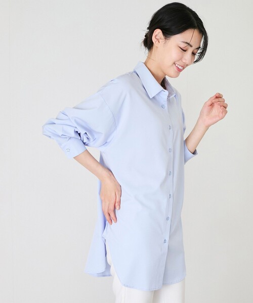 Jayro(ジャイロ)の「ラッシュガード無地シャツ(シャツ/ブラウス・レディース・ブルー/イエロー/ホワイト系その他・M)」の20枚目の写真