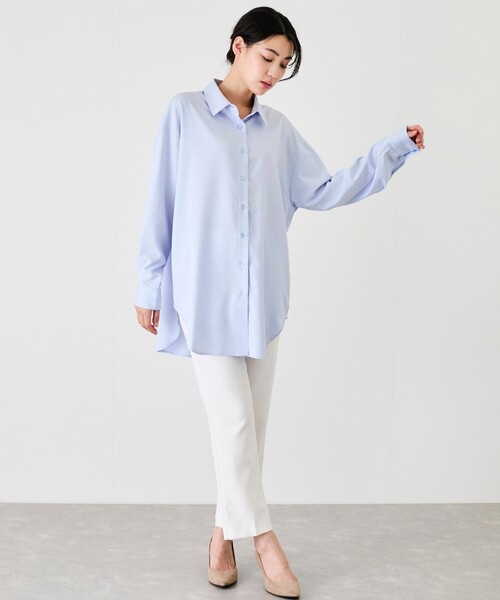 Jayro(ジャイロ)の「ラッシュガード無地シャツ(シャツ/ブラウス・レディース・ブルー/イエロー/ホワイト系その他・M)」の17枚目の写真