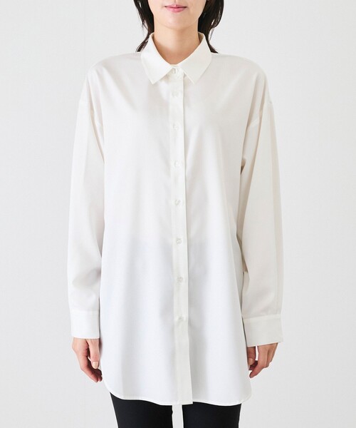 Jayro(ジャイロ)の「ラッシュガード無地シャツ(シャツ/ブラウス・レディース・ブルー/イエロー/ホワイト系その他・M)」の10枚目の写真
