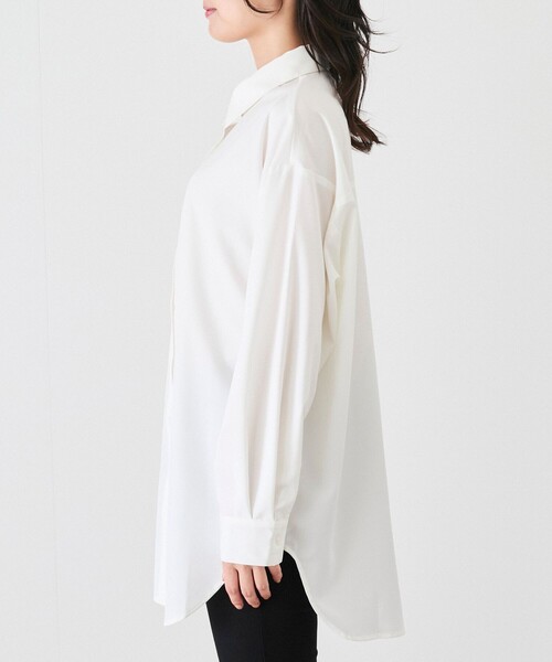 Jayro(ジャイロ)の「ラッシュガード無地シャツ(シャツ/ブラウス・レディース・ブルー/イエロー/ホワイト系その他・M)」の9枚目の写真