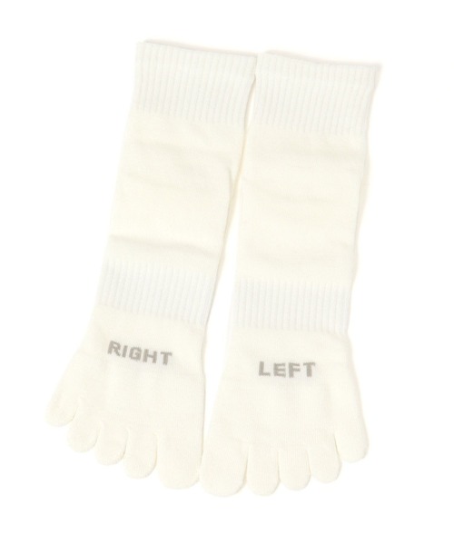 GLOBAL WORK（グローバルワーク）の「5本指ソックス/329087（ソックス/靴下・メンズ・ブラック/グレー/アイボリー・FREE）」の2枚目の写真