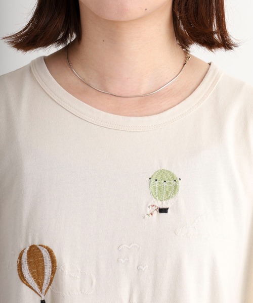 マジョマジョ　綿100% MajoMajo ゆったり　ふんわりボトム　刺繍　黒 ZUCCa / LOGO刺繍スウェット / スウェット(M black(26)): ZUCCa
