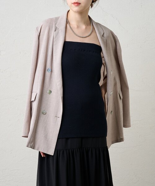 SHENERY（シーナリー）の「2WAYレイヤードフレアスカート（スカート・レディース・オフホワイト/ブラック・38/36）」の20枚目の写真