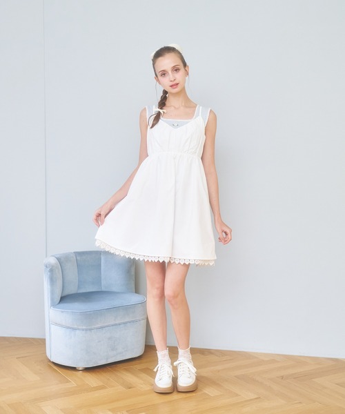 レースキャミワンピース（ワンピース）｜Poika（ポイカ）の