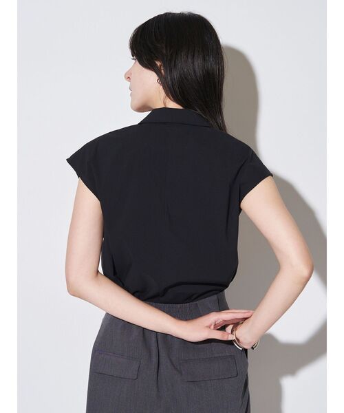 ELENDEEK（エレンディーク）の「テーラーカラーブラウス【セットアップ対応】（シャツ/ブラウス・レディース・ブラウン/ブラック・FREE）」の14枚目の写真