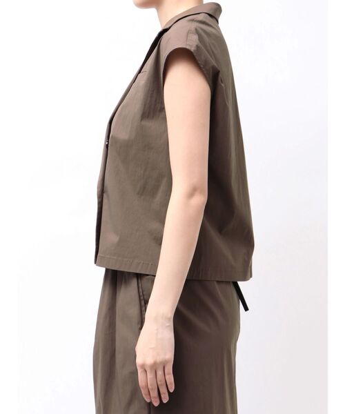 ELENDEEK（エレンディーク）の「テーラーカラーブラウス【セットアップ対応】（シャツ/ブラウス・レディース・ブラウン/ブラック・FREE）」の19枚目の写真