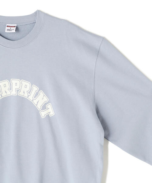 【関税込】HoodByAir★袖プリント ホワイト コットン スウェット 関税込】HoodByAir☆袖プリント ホワイト コットン スウェット