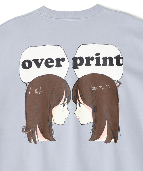 over print(オーバープリント)の「overprint/オーバープリント/EACH OTHER SWEATSHIRTS(スウェット・レディース・その他18/ブルー・L/XL/M)」の11枚目の写真