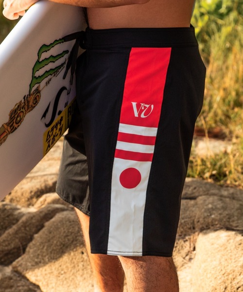 アルファリート　ボートショーツ アルファリート スイムウエア ロゴボードショーツ 29インチ