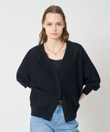 ANAYI（アナイ）の「コットンアセテートＶネック カーディガン（カーディガン/ボレロ）」