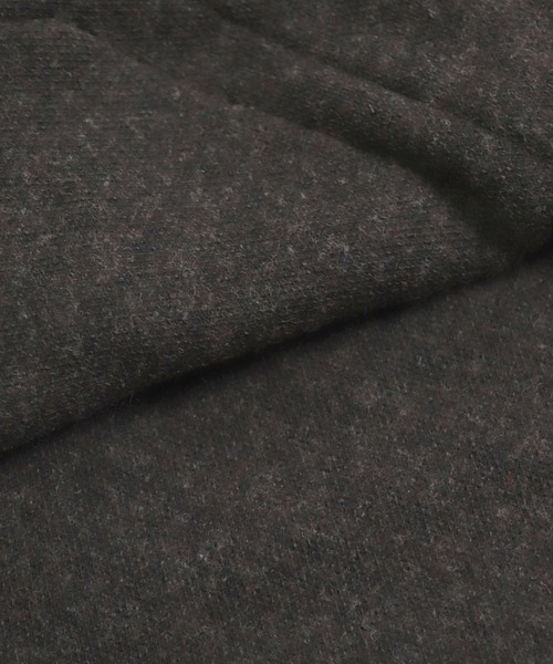 OMNIGOD（オムニゴッド）の「[OMNIGOD womens / オムニゴッド] リサイクルウールパイル ミリタリーカーディガン（カーディガン/ボレロ・レディース・ブラック/ブラウン/グレー・0）」の14枚目の写真