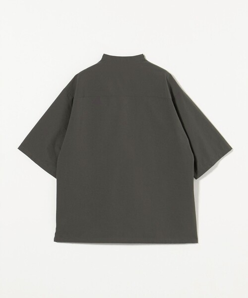 UNITED ARROWS(ユナイテッドアローズ)の「DotAir ドットエア バンドカラー ミリタリーシャツ ‐吸水速乾 ストレッチ‐(シャツ/ブラウス・メンズ・ブラック/ダークグレー・L/XL/M/S)」の10枚目の写真
