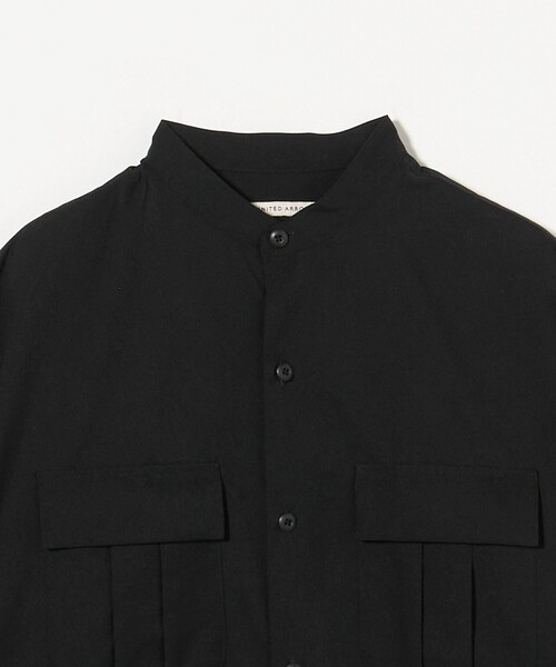 UNITED ARROWS(ユナイテッドアローズ)の「DotAir ドットエア バンドカラー ミリタリーシャツ ‐吸水速乾 ストレッチ‐(シャツ/ブラウス・メンズ・ブラック/ダークグレー・L/XL/M/S)」の18枚目の写真