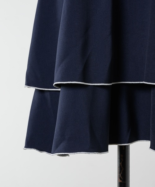 ノースリーブフリルワンピース（ワンピース）｜Lallana