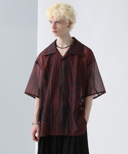 YUMA TAKAHASHI×HARE】BIGカラーシアーシャツ(HARE)