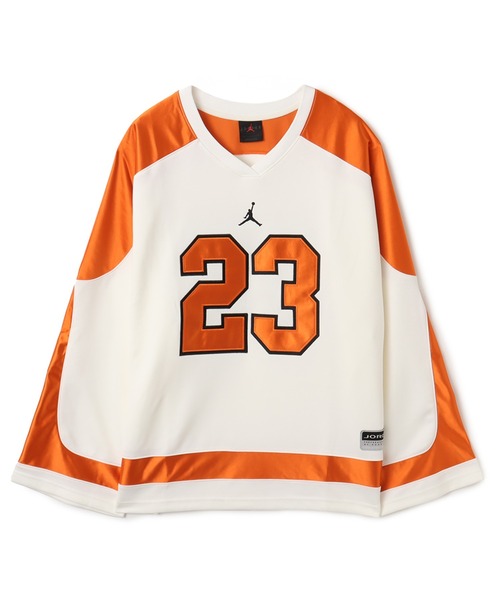 JORDAN BRAND（ジョーダンブランド）の「JORDAN BRAND M J BRK CLGTE HOCKEY JSY / ジョーダン ブランド ジョーダン BRK CLGTE HOCKEY JSY L/S トップ / NIKE【SP】（ジャージ・メンズ・ブラック/アイボリー/ブルー・S/M/L/XL/XXL）」の11枚目の写真