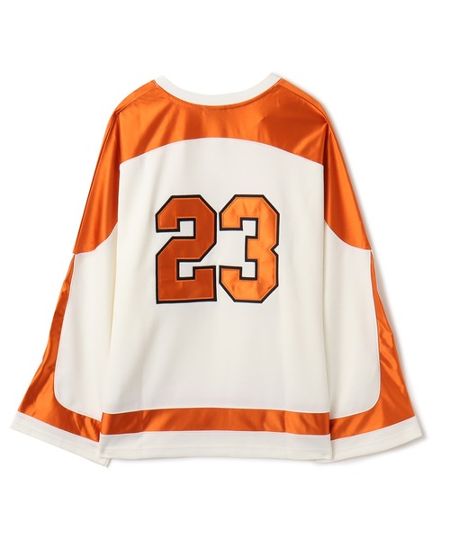 JORDAN BRAND（ジョーダンブランド）の「JORDAN BRAND M J BRK CLGTE HOCKEY JSY / ジョーダン ブランド ジョーダン BRK CLGTE HOCKEY JSY L/S トップ / NIKE【SP】（ジャージ・メンズ・ブラック/アイボリー/ブルー・S/M/L/XL/XXL）」の15枚目の写真