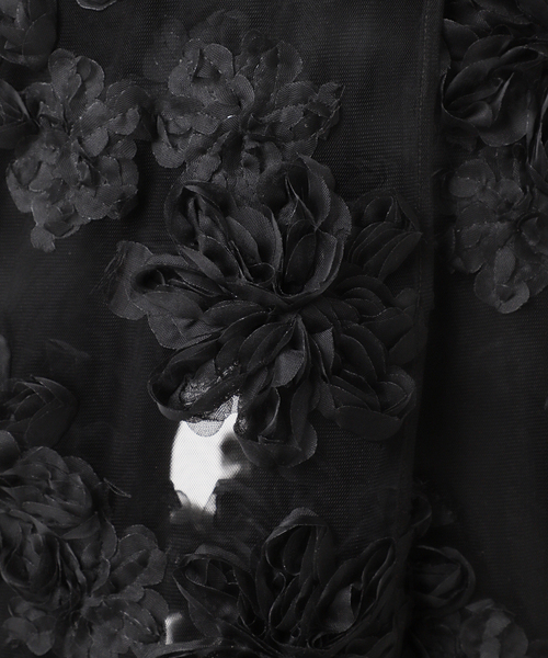 追加》【TOLIGHT×JOURNALSTANDARD】 フラワーモチーフラップスカート