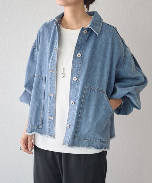 セール】袖リブGジャン《FRIPIER》（デニムジャケット）｜BEARDSLEY