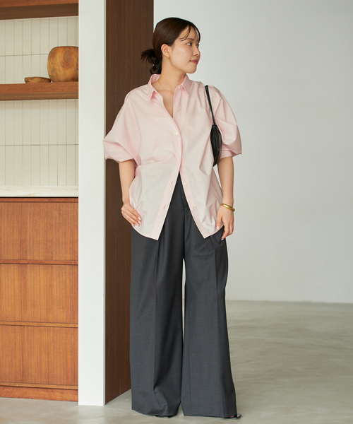 plage(プラージュ)の「Dolman シャツ(シャツ/ブラウス・レディース・ピンク系その他/ホワイト/ベージュ・FREE)」の8枚目の写真