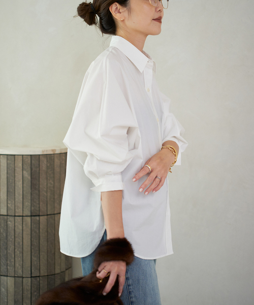 plage(プラージュ)の「Dolman シャツ(シャツ/ブラウス・レディース・ピンク系その他/ホワイト/ベージュ・FREE)」の18枚目の写真