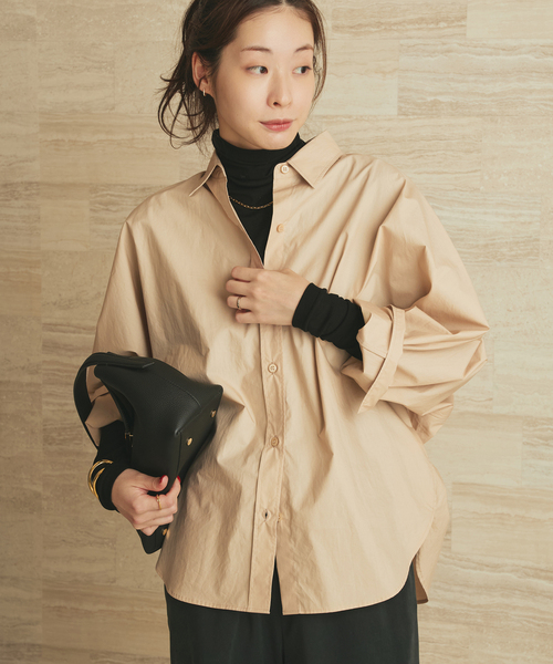 Plage プラージュ Memory Taffeta Dolman シャツ Dolman シャツ（シャツ/ブラウス）｜Plage（プラージュ）の