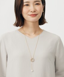 J.PRESS（ジェイプレス）の「スカーフリング ラリエット ネックレス（ネックレス）」
