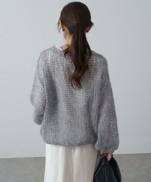 セール】モヘア手編みニット（ニット/セーター）｜Lui's（ルイス）の