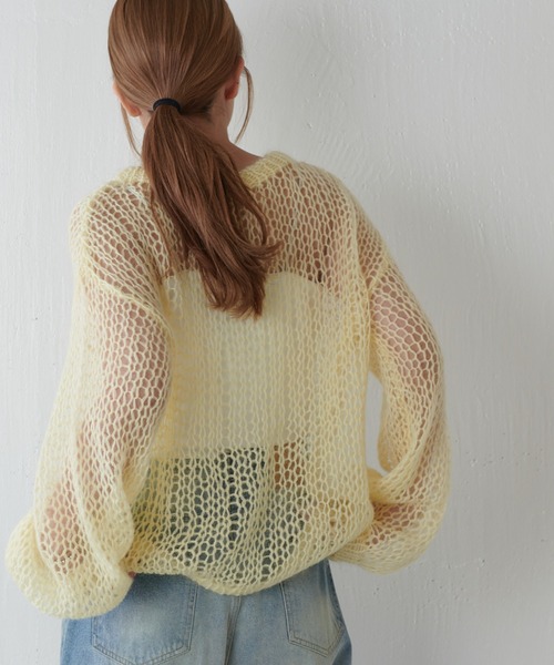 LUI,S　ルイス　ニットダッフル　新品未使用品 クロップドクルーネックニット（ニット/セーター）｜Lui's
