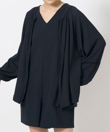 【ポゥ】ニコアンド　ブラックカーデ　人気スタッフプロデュース　ブラック スポーツウェアパーカー ブラック | Robot Closet - ロボクロ -