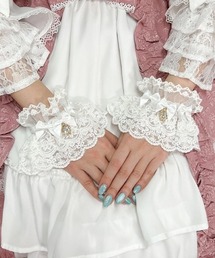 Chalmiere（シャルミエール）の「トリプルリボンお袖留め（ブレスレット）」