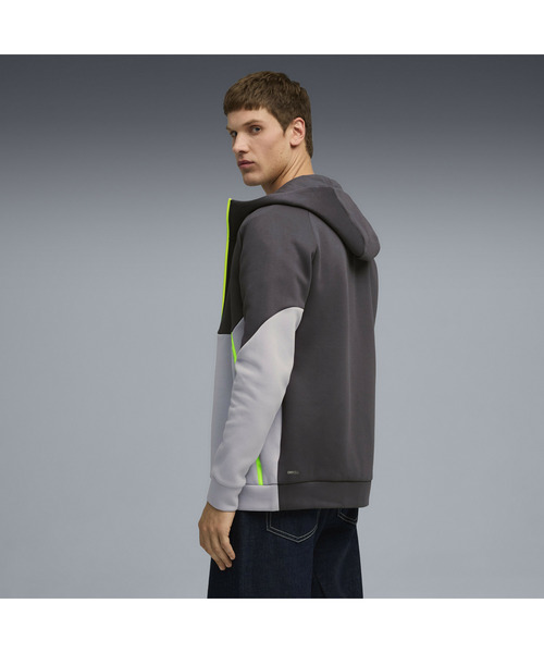 PUMA（プーマ）の「PUMA プーマ メンズ マンチェスターシティ FC プーマテック フルジップ フー（パーカー・メンズ・グレー系その他・LARGE/SMALL/MEDIUM/X-SMALL/X-LARGE）」の9枚目の写真