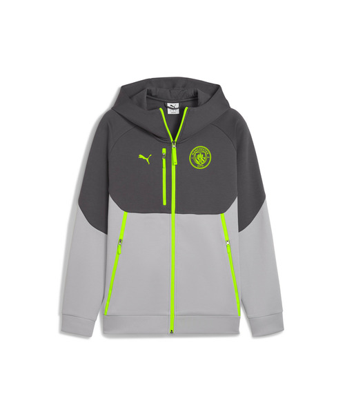 PUMA（プーマ）の「PUMA プーマ メンズ マンチェスターシティ FC プーマテック フルジップ フー（パーカー・メンズ・グレー系その他・LARGE/SMALL/MEDIUM/X-SMALL/X-LARGE）」の11枚目の写真
