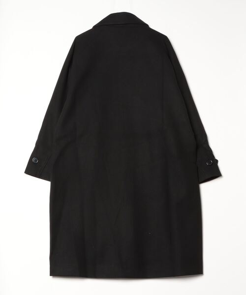 MandO（エムオー）（エムオー）の「ウールライクステンカラーコート（ステンカラーコート・メンズ・ネイビー/ブラック・LARGE/MEDIUM）」の15枚目の写真