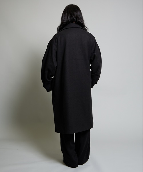 セール】ウールライクステンカラーコート（ステンカラーコート