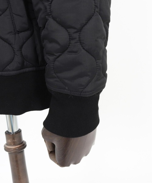 Magine(マージン)の「mj10911-Gourd Quilted Padded Blouson キルトブルゾン(ブルゾン・メンズ・グレイッシュベージュ/ブラック/オリーブ・48/46/44)」の6枚目の写真