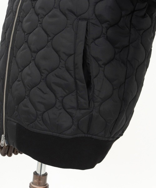 Magine(マージン)の「mj10911-Gourd Quilted Padded Blouson キルトブルゾン(ブルゾン・メンズ・グレイッシュベージュ/ブラック/オリーブ・48/46/44)」の5枚目の写真