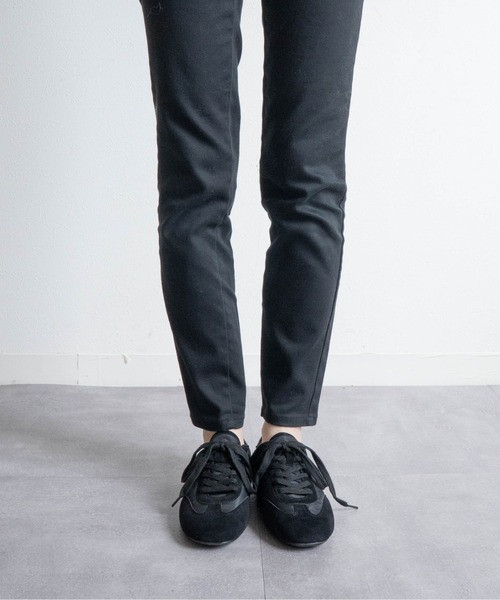 Fabby fabby（ファビィーファビィー）の「サテン2ステッチサッカーシューズ（スニーカー・レディース・ベージュ/ブラック/ブラウン/グレー・MEDIUM/LARGE/SMALL）」の16枚目の写真