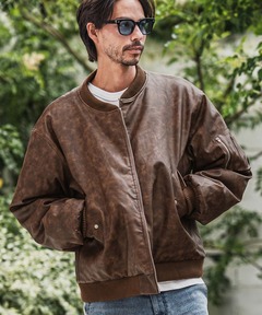 ジャケット・アウター AmeriVINTAGE LUSTER FAKE LEATHER JACKET AmeriVINTAGE LUSTER FAKE LEATHER JACKET - メルカリ