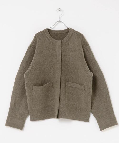 ambient ニットコート trim_ofalv_item0952238cedd911e
