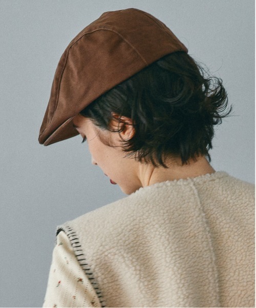 niko and...（ニコアンド）の「オリジナルハンチングキャップ（ハンチング/ベレー帽・レディース・その他1/ブラック/ブラウン・0）」の18枚目の写真