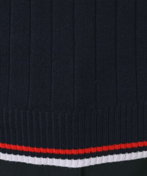adabat(アダバット)の「【ADABAT NAVY】フロントロゴワイドリブモックニット(ニット/セーター・レディース・ホワイト系/ネイビー/グリーン・38/42/40)」の21枚目の写真