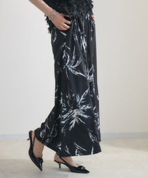 SUGARROSE リーフプリントワイドパンツ