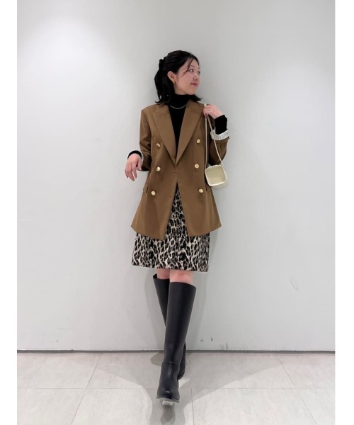 LOULOU WILLOUGHBY(ルルウィルビー)の「【LOULOU WILLOUGHBY】ARGENTIレオパードJQミニスカート(スカート・レディース・ナチュラル・1/2)」の12枚目の写真